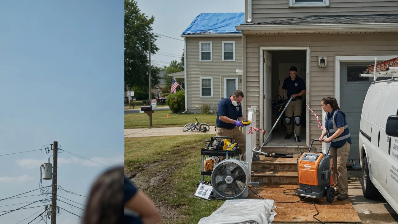 Water Damage Repair in Fairfax, VT near me